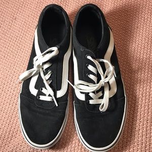 black old school vans